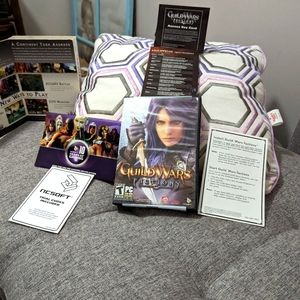 3/$30. Guild Wars PC DVD ROM online game. Rated Teen 2006.